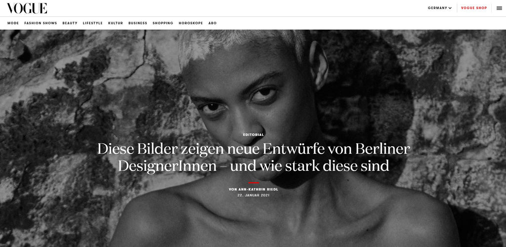 Berliner DesignerInnen: Dieses Editorial versammelt ihre aktuellen Entwürfe